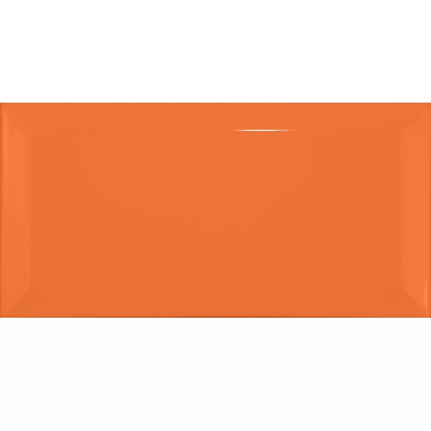 Mетро плочка Портокал Блестящ 7,5x15 cm Фасет Pitcox Naranja