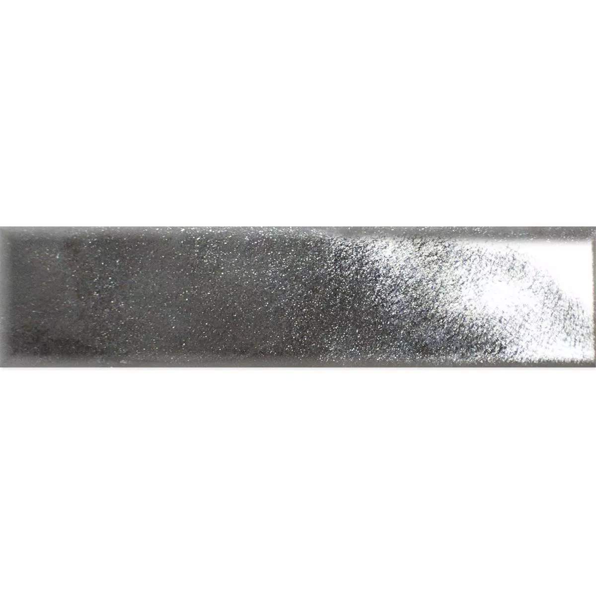 Cтенни Плочки Tamaris Flora Блестящ Вълнообразен Сребро 5x25cm 