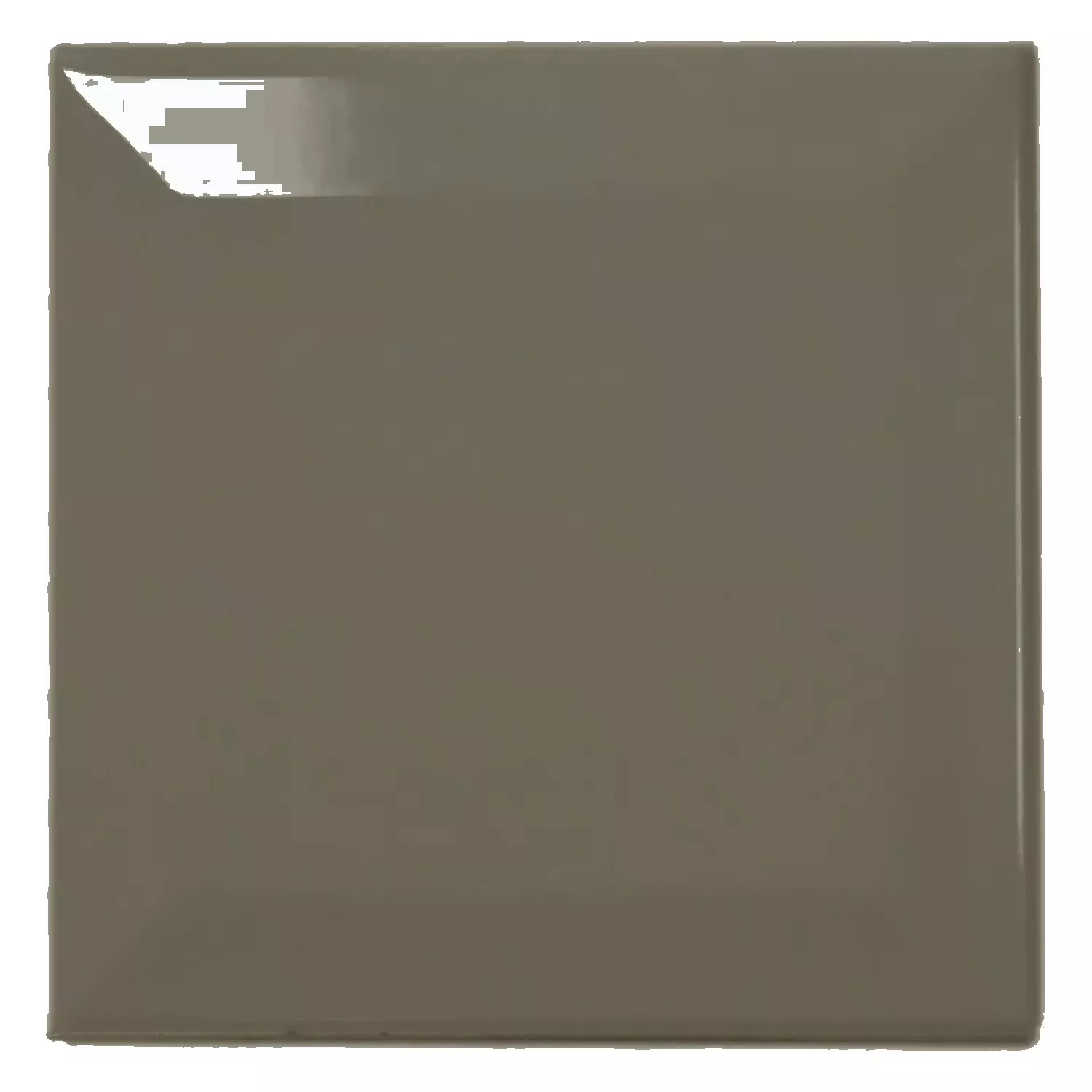 Mетро плочка Сив Блестящ 10x10 cm Фасет Catarina Dark Grey