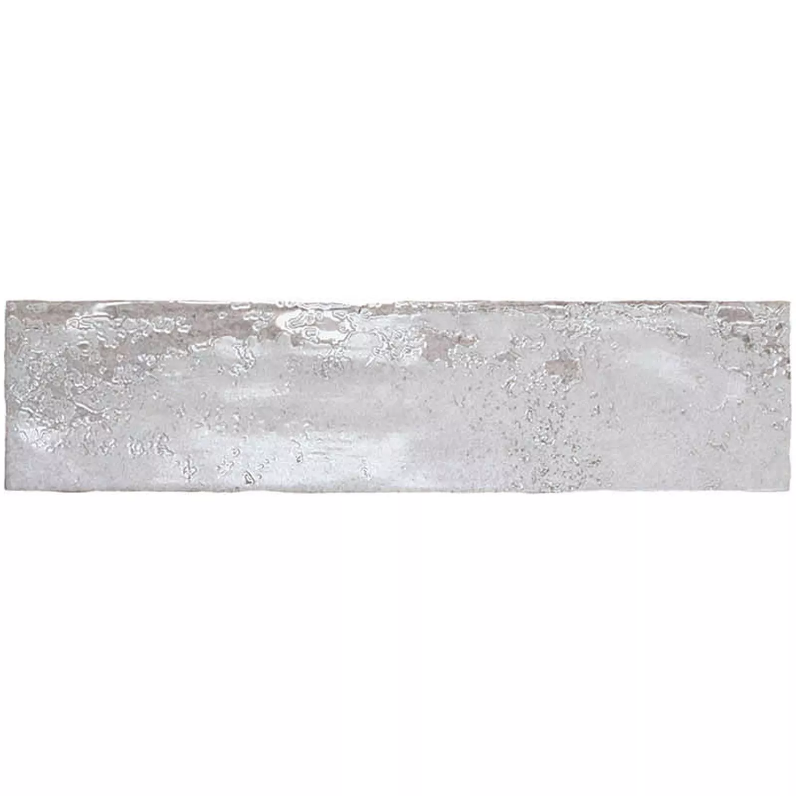 Cтенни Плочки Wilhelmsburg Вълнообразен 7,5x30cm Сребро