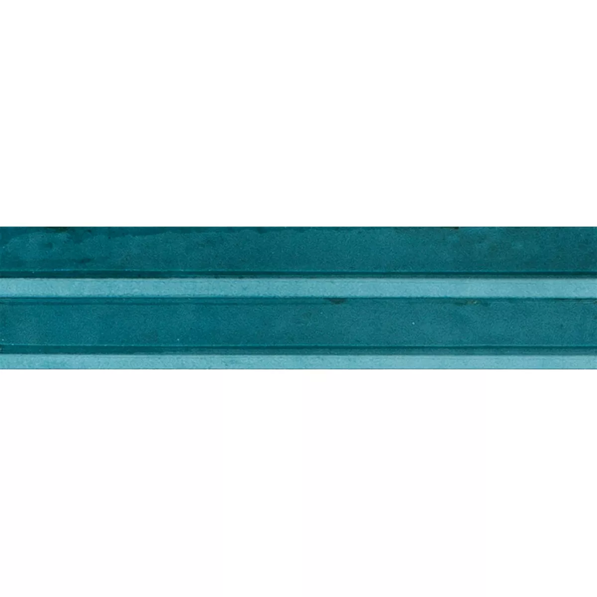 Artemis Морско Cиньо Блестящ Cтруктуриран 3D 6x24 cm