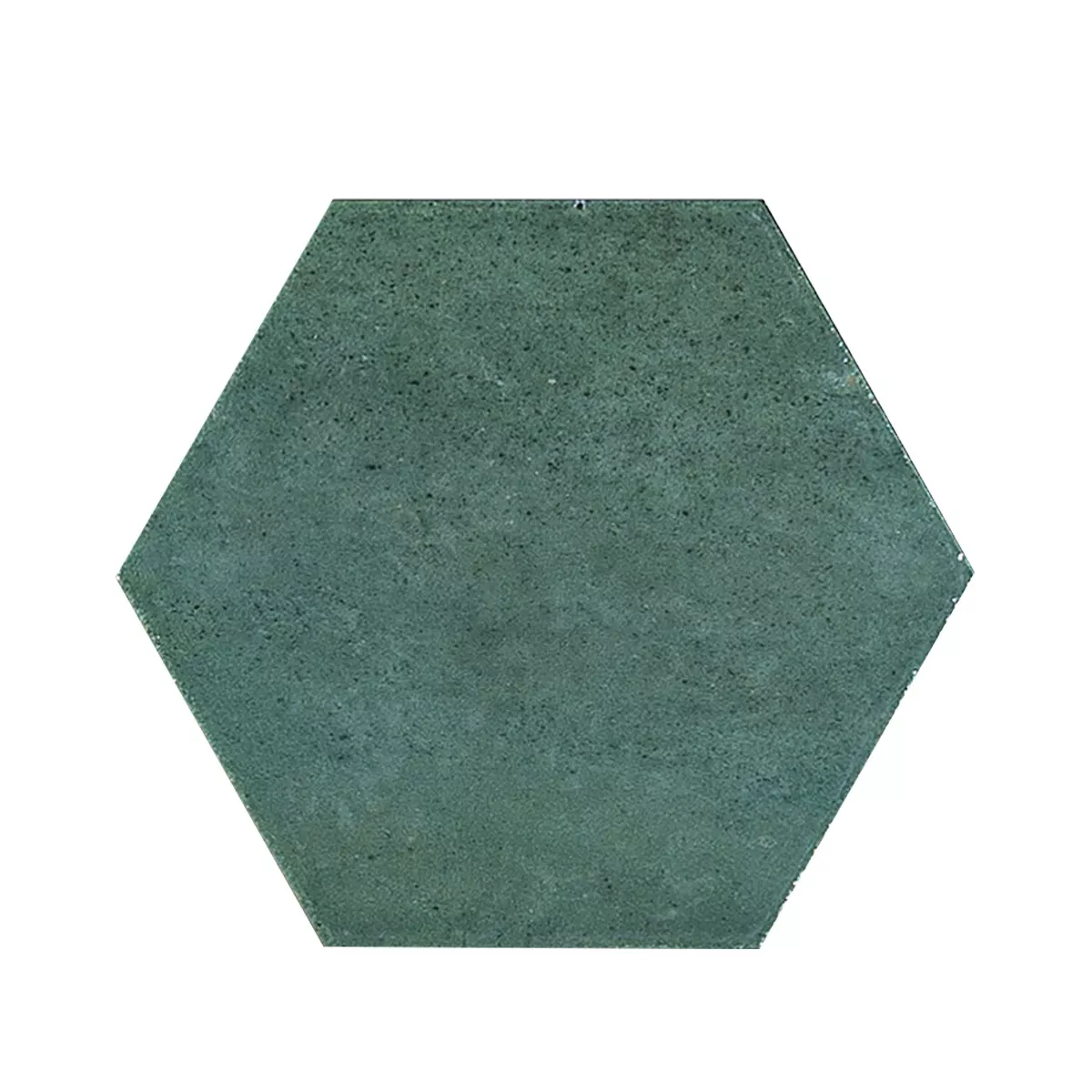 Lorino Зелено Блестящ Шестоъгълник 18,2x21 cm