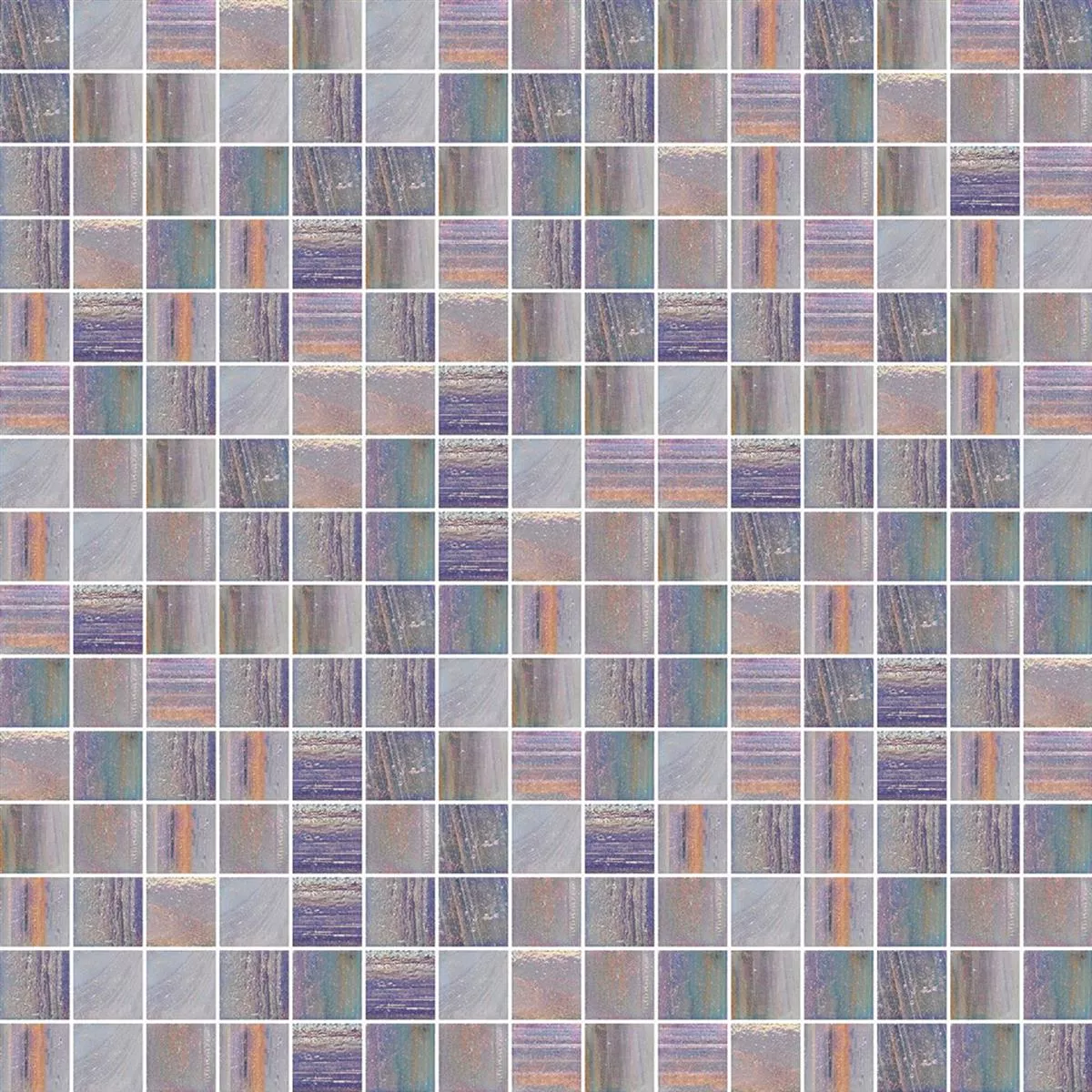 Cтъклена Mозайка Плочки Trend-Vi 824 Shining 20x20 mm