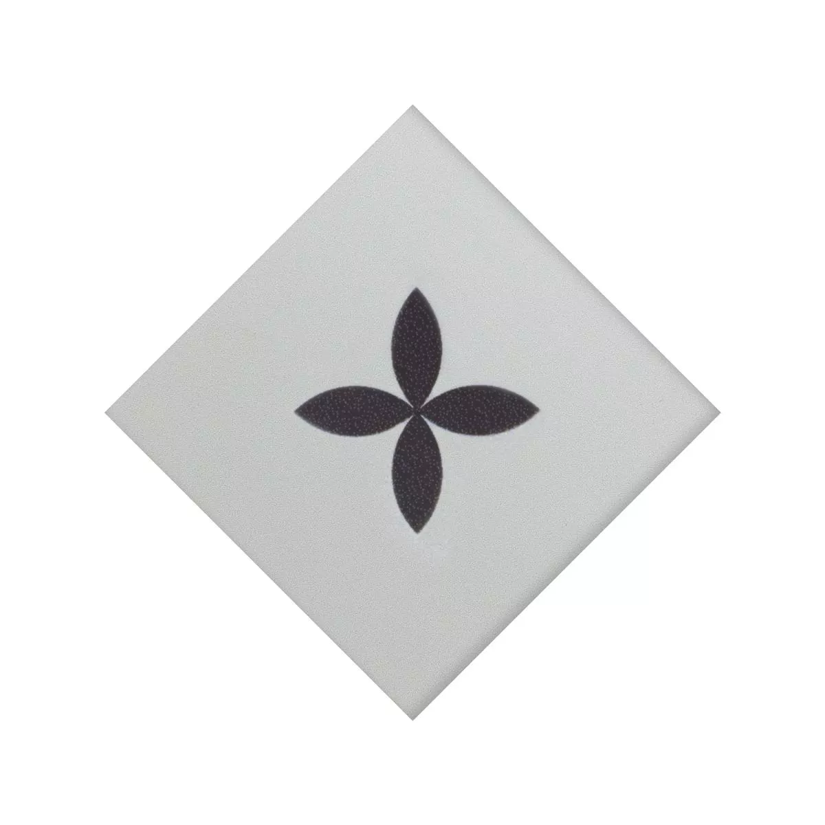Порцеланови Kаменинови Изделия Плочки Genexia Черно Бяло Decor 4 Розоне  4,6x4,6cm