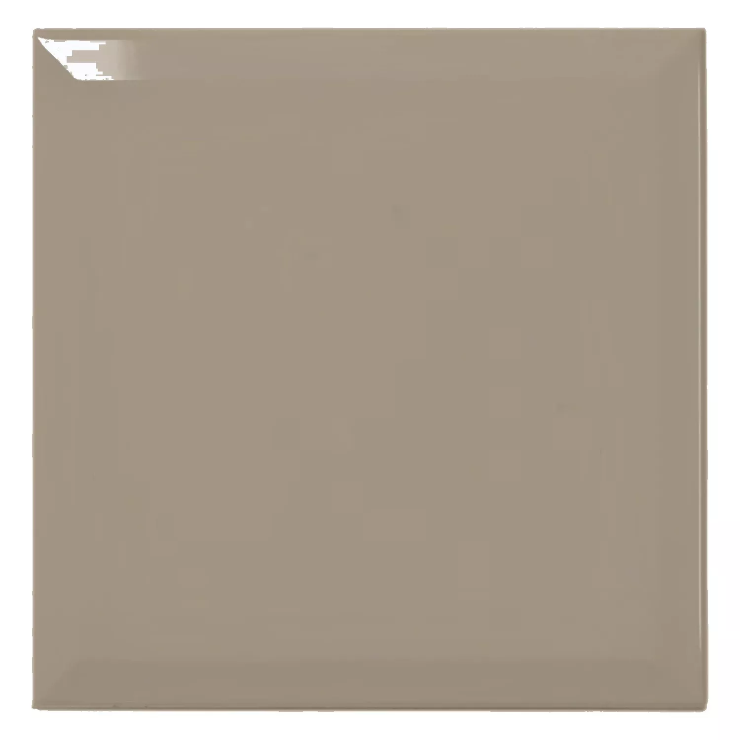 Mетро плочка Kафяво Блестящ 20x20 cm Фасет Freetown Mink