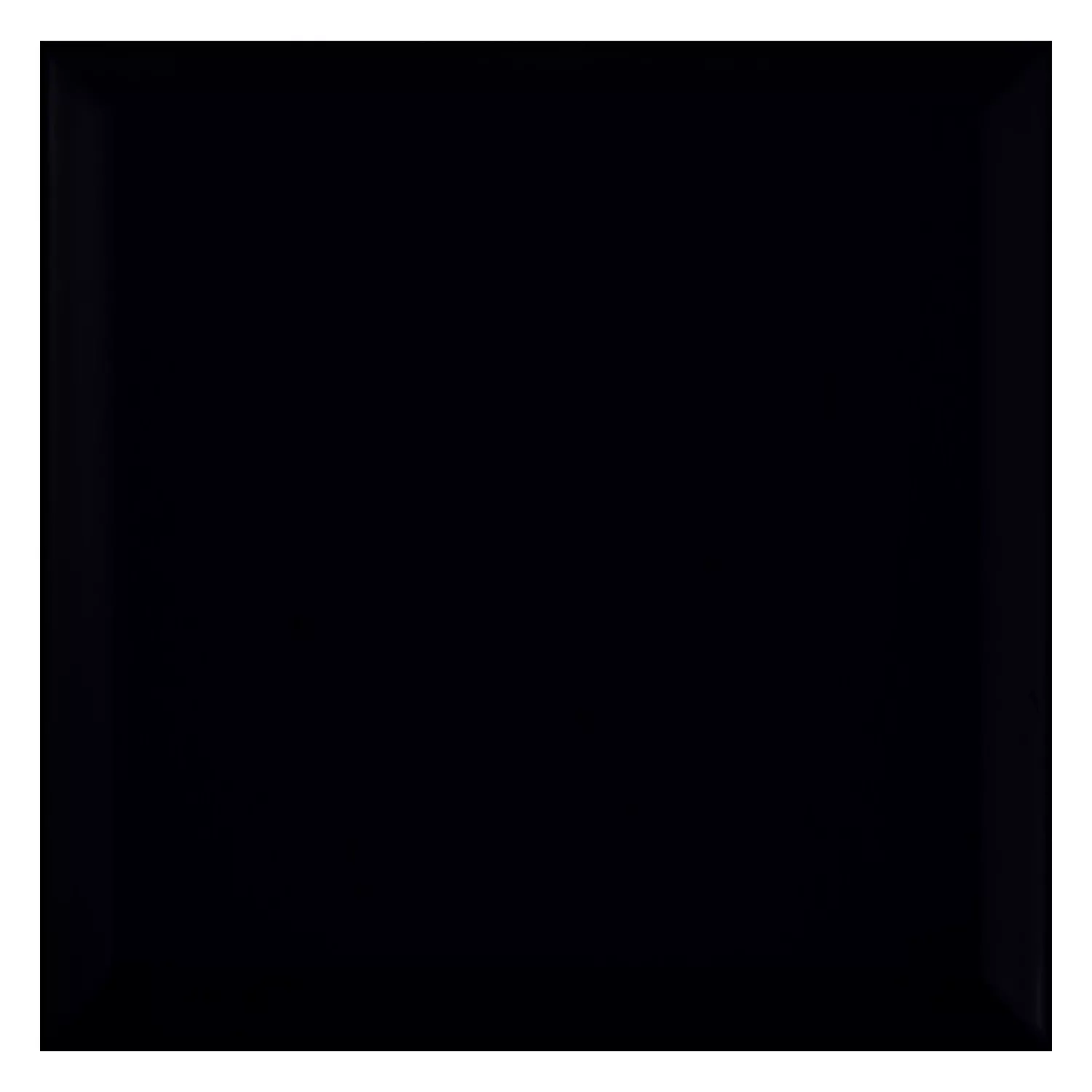 Mетро плочка Черно Матирано 20x20 cm Фасет Freetown Negro