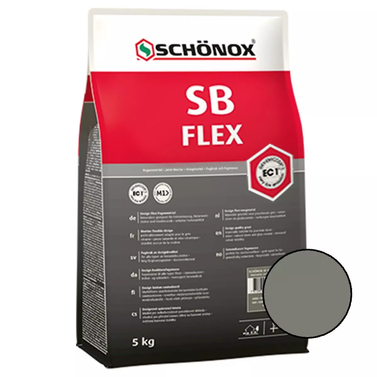 Фугираща смес Schönox SB Flex Grey 5 кг  Фугираща смес Schönox SB Flex Grey 5 кг