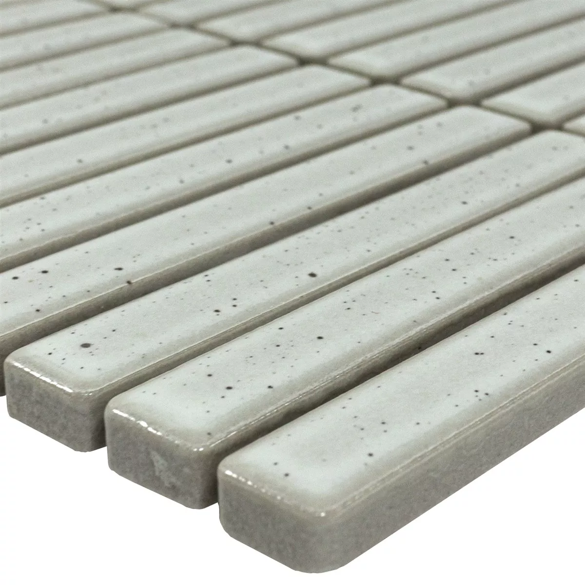 Mозаечна Плочка Wallachia Старо Бяло Блестящ 12x92x8 mm