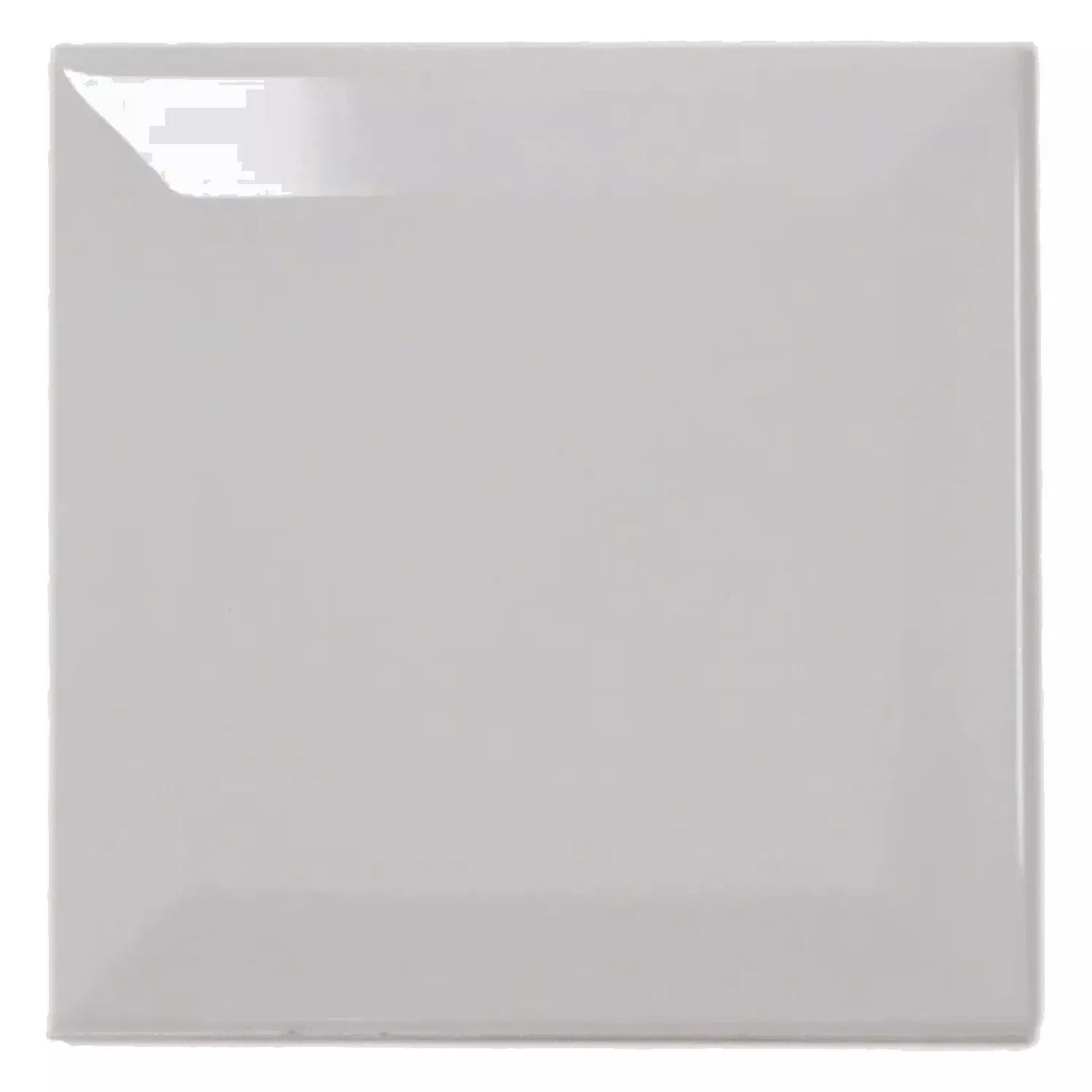 Mетро плочка Сив Блестящ 10x10 cm Фасет Catarina Gris