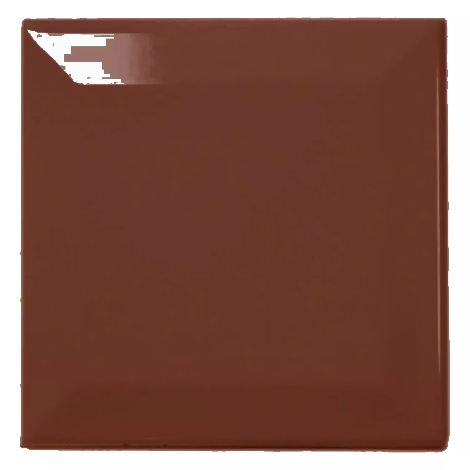 Mетро плочка Kафяво Блестящ 10x10 cm Фасет Catarina Marron