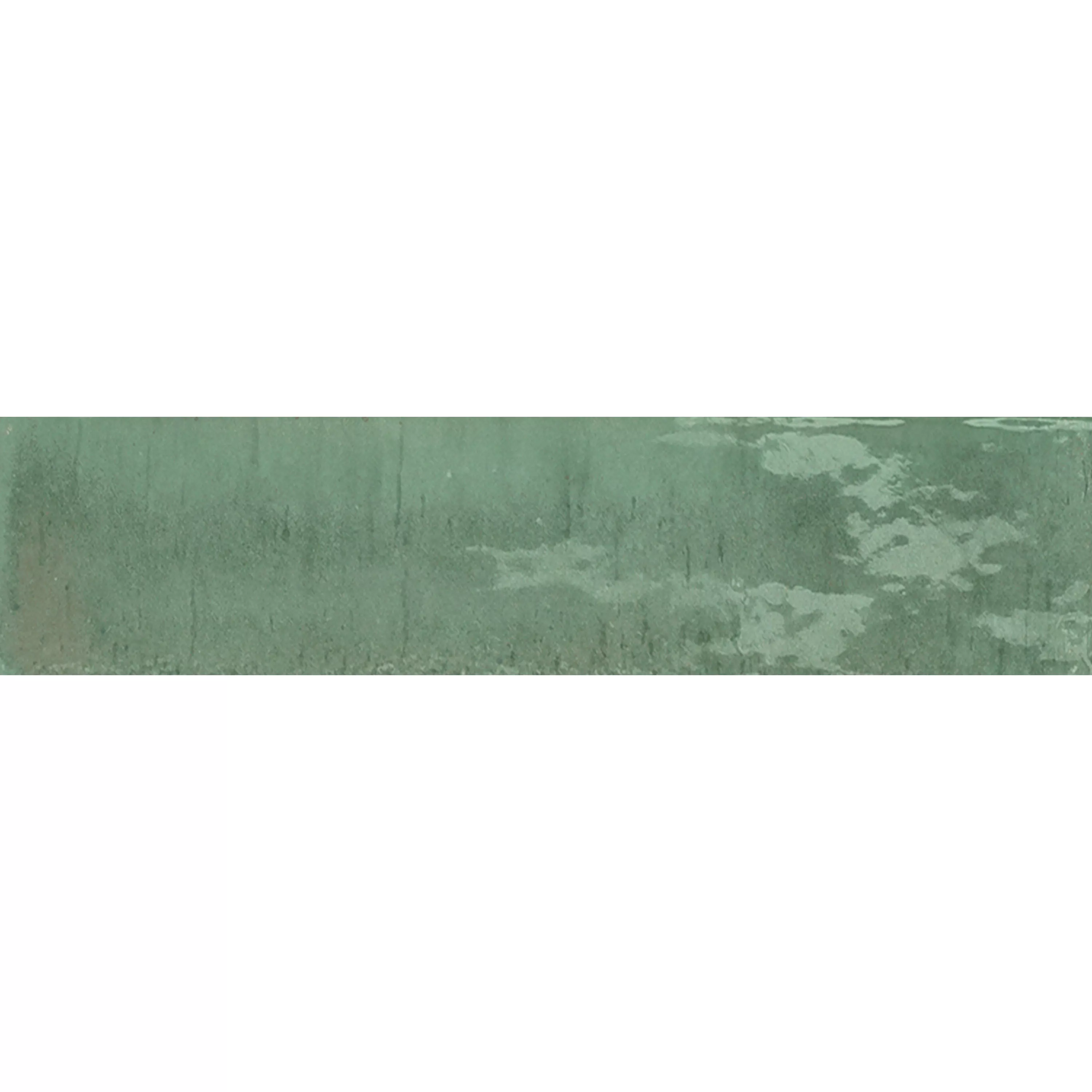 Cтенни Плочки Laguna Блестящ Вълнообразен Тюркоаз 6x24cm Cтенни Плочки Laguna Блестящ Вълнообразен Тюркоаз 6x24cm