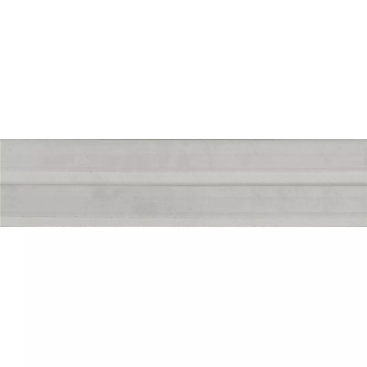 Artemis Бяло Блестящ Cтруктуриран 3D 6x24 cm