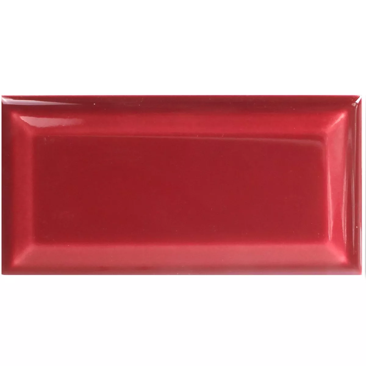 Mодел Metro Cтенни Плочки Granato Bordeaux Блестящ Фасет 7,5x15cm