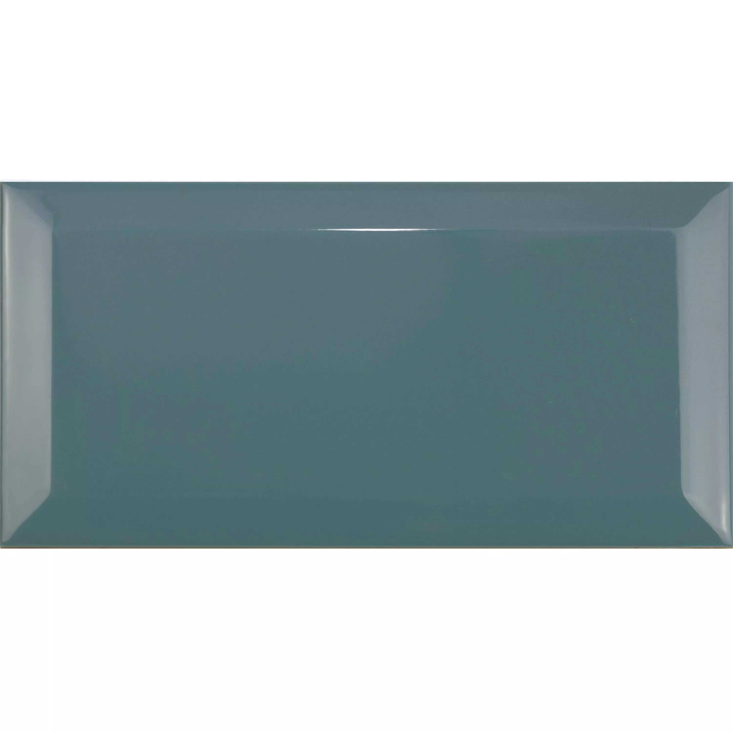 Mодел Metro Cтенни Плочки Brussel Фасет 10x20x0,7cm Teal