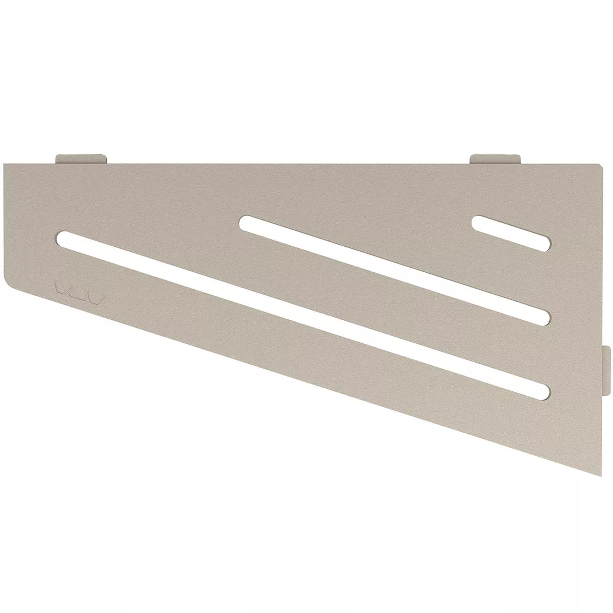 Стенен рафт душ рафт Schlüter square 15,4x29,5cm Wave Cream