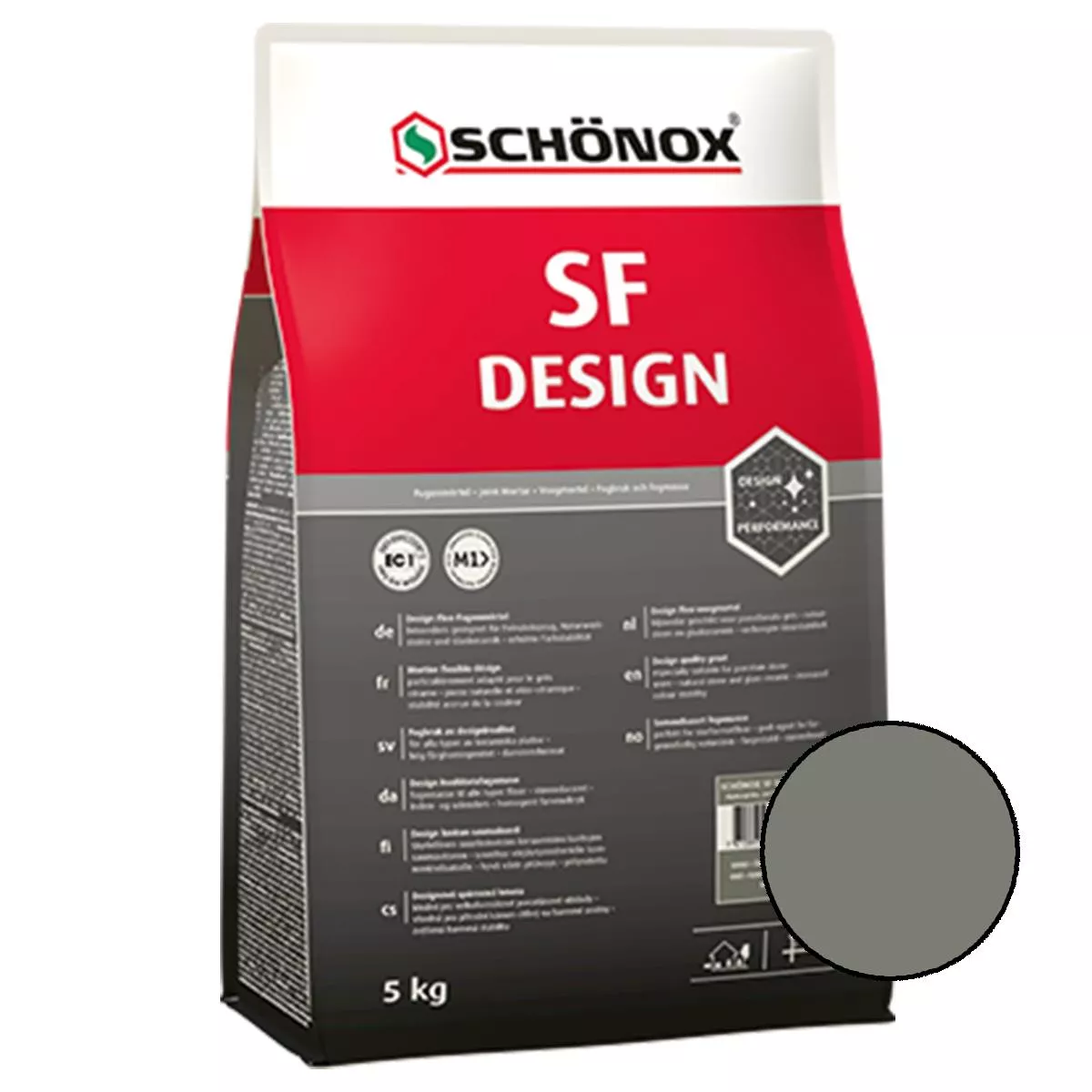 Фугираща смес Schönox SF Design Grey 5 кг Фугираща смес Schönox SF Design Grey 5 кг