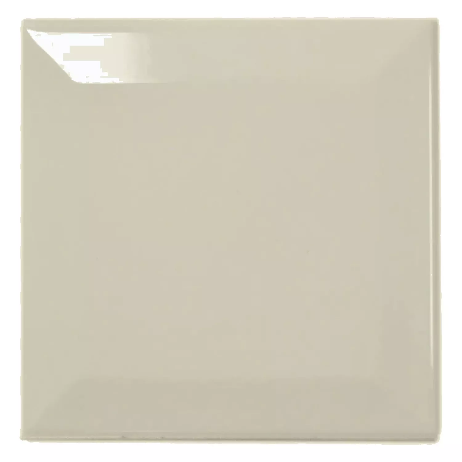 Mетро плочка Сив Блестящ 10x10 cm Фасет Catarina Light Grey