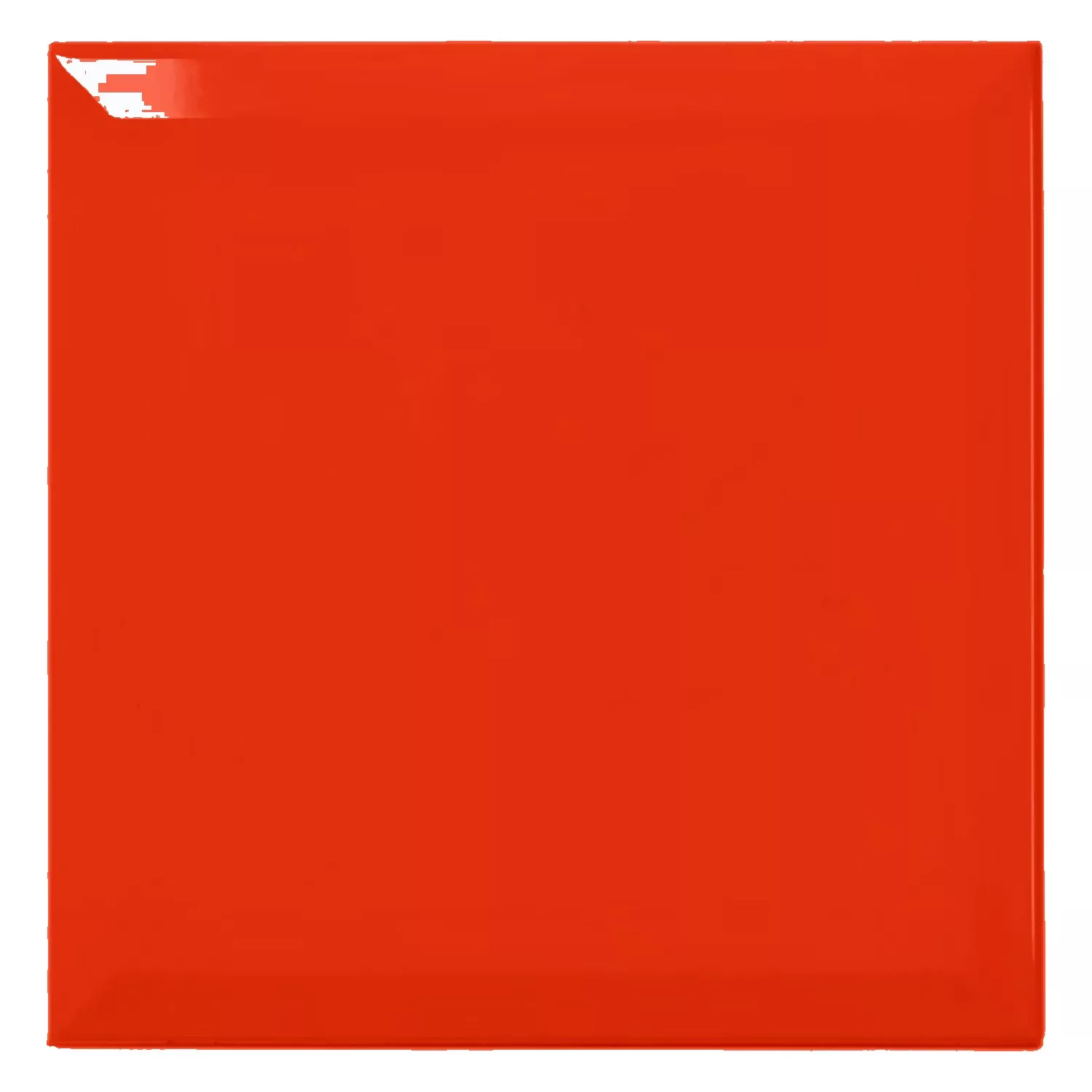 Mетро плочка Червен Блестящ 20x20 cm Фасет Freetown Rojo