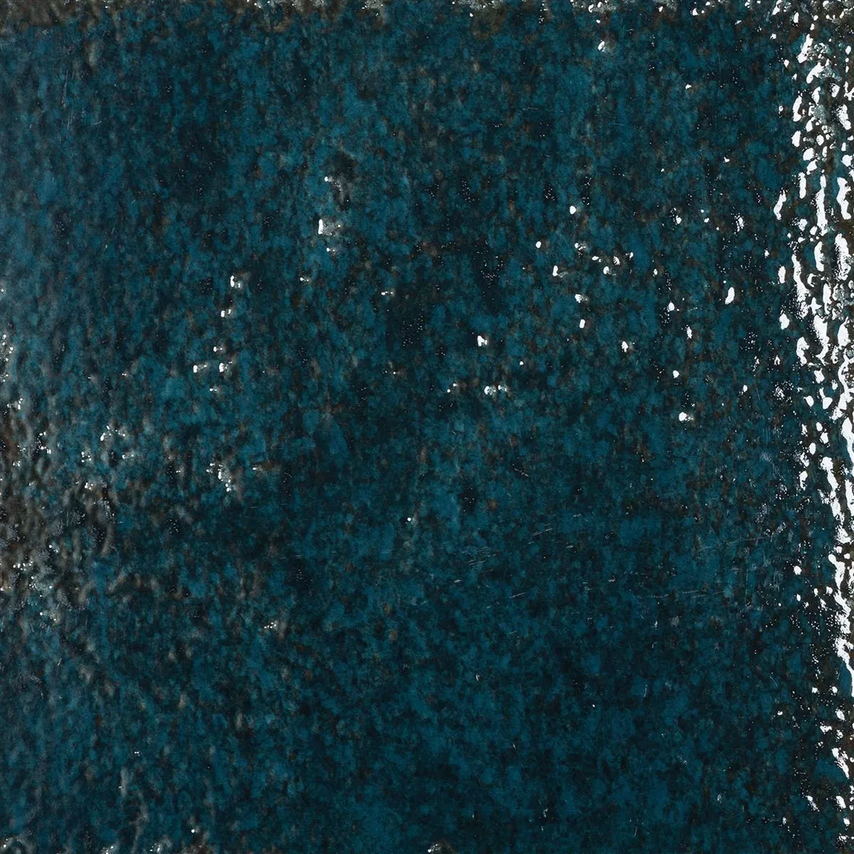 Cтенни Плочки Lara Блестящ Вълнообразен 15x15cm Син Cтенни Плочки Lara Блестящ Вълнообразен 15x15cm Син
