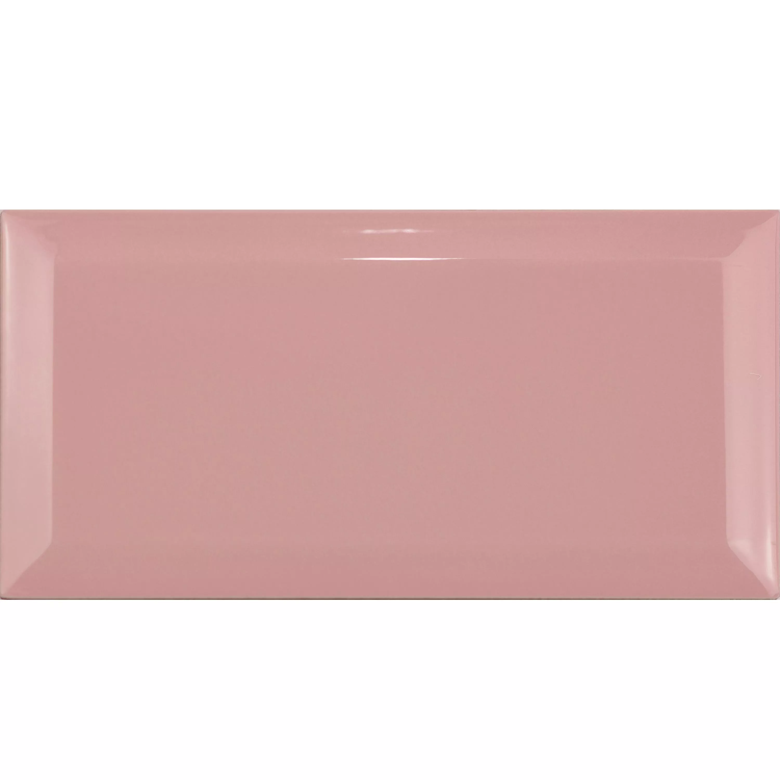 Mодел Metro Cтенни Плочки Brussel Фасет 10x20x0,7cm Розово Palo
