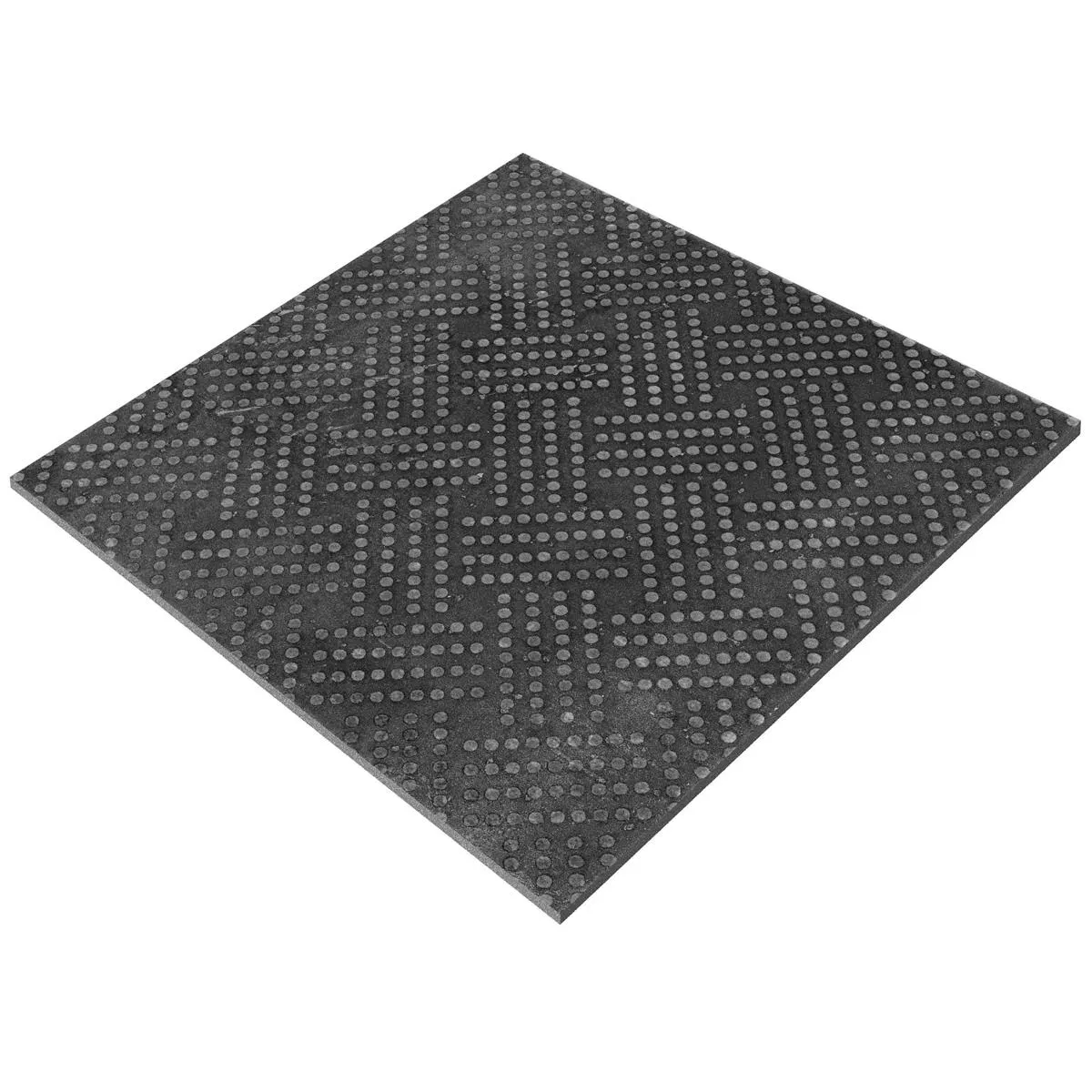 Плочки За Под Chicago Метален Вид Антрацит R9 - 18,5x18,5cm Pattern 1