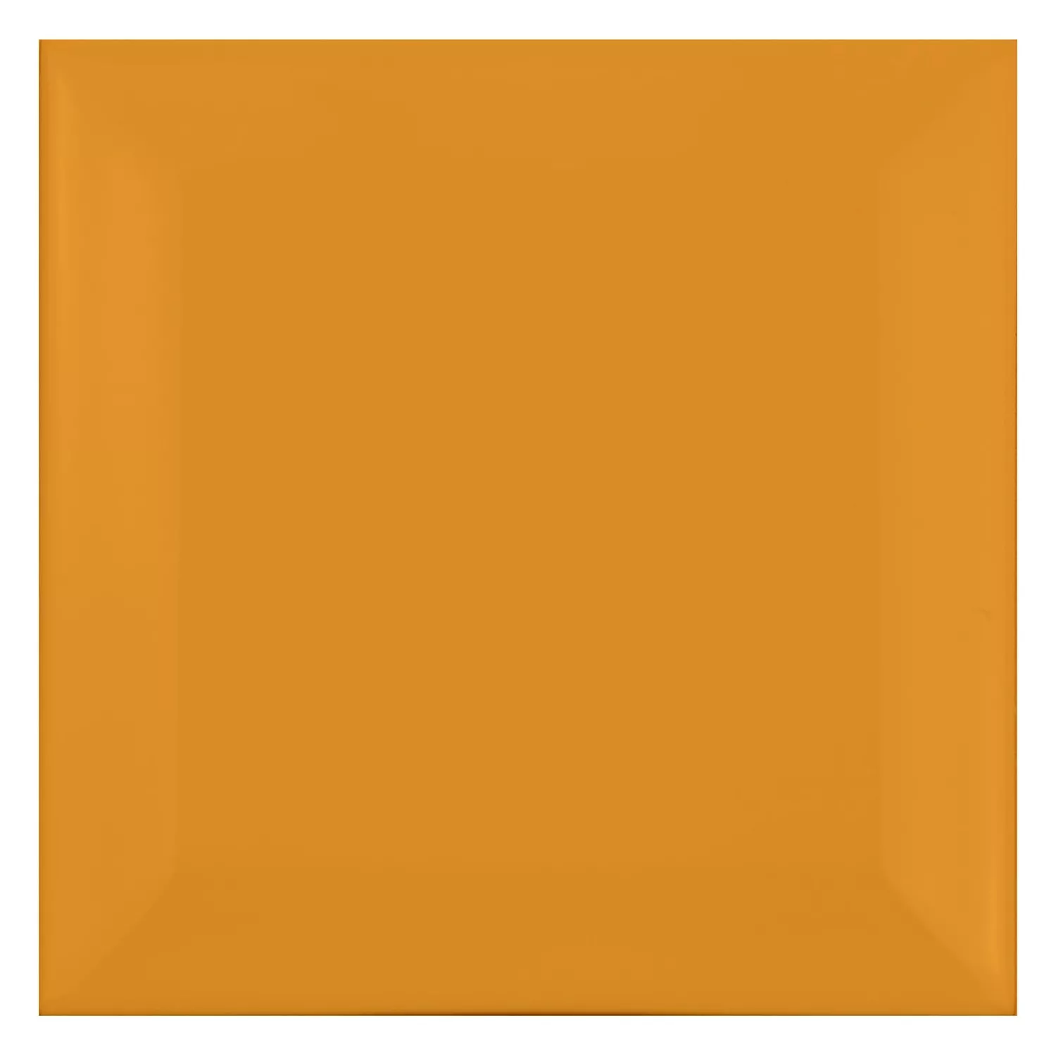 Mетро плочка Жълто Матирано 10x10 cm Фасет Catarina Ocre