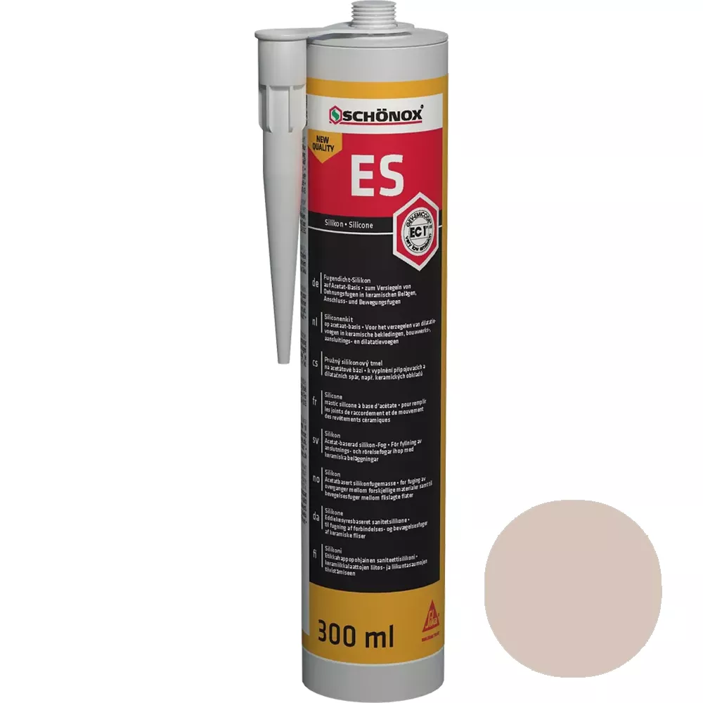 Schönox ES Bahama Beige Силикон за уплътняване на фуги (300 ml)